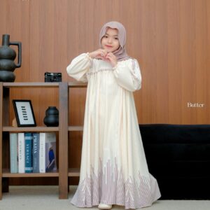 Lucy Dress Set Hijab Meleyot By Zafinza